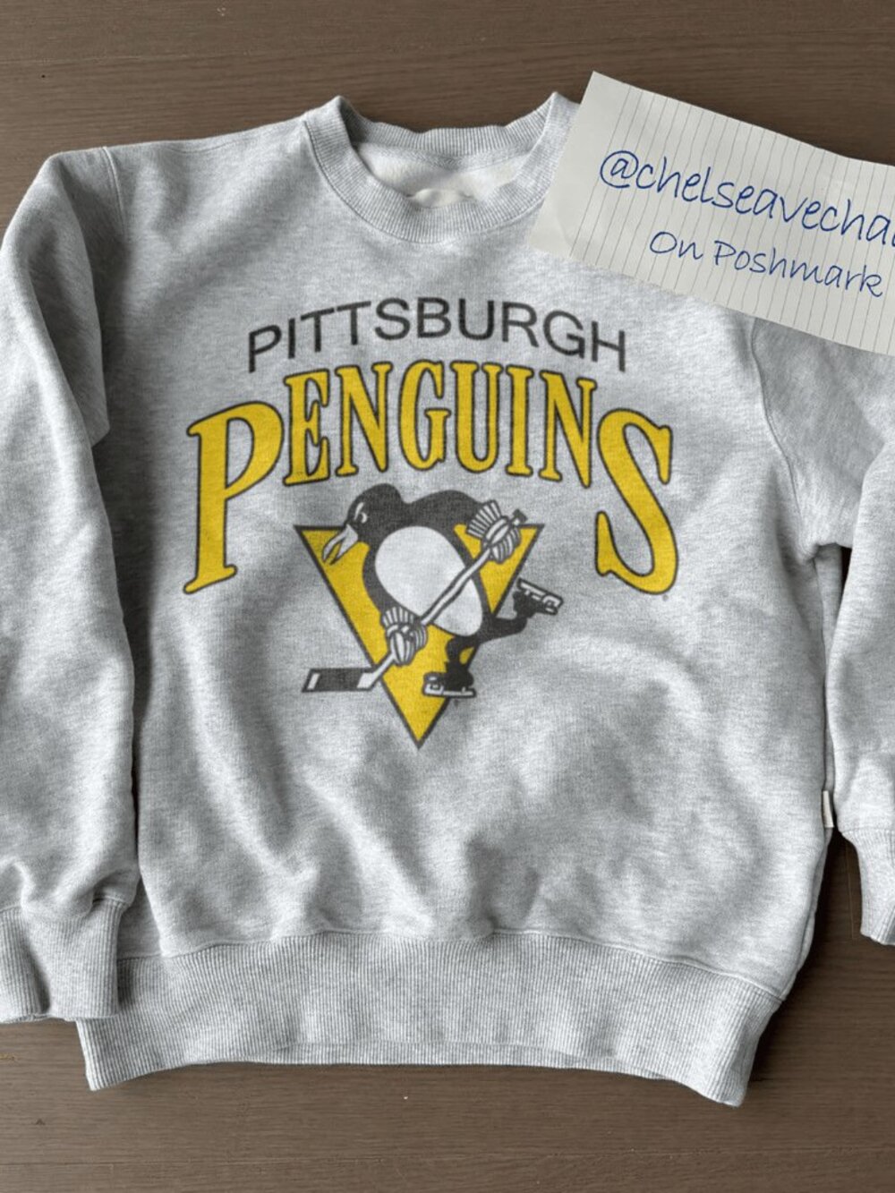 Vintage 80s Pittsburgh Penguins Hockey Sweatshirt, Retro NHL Shirt For Men Women